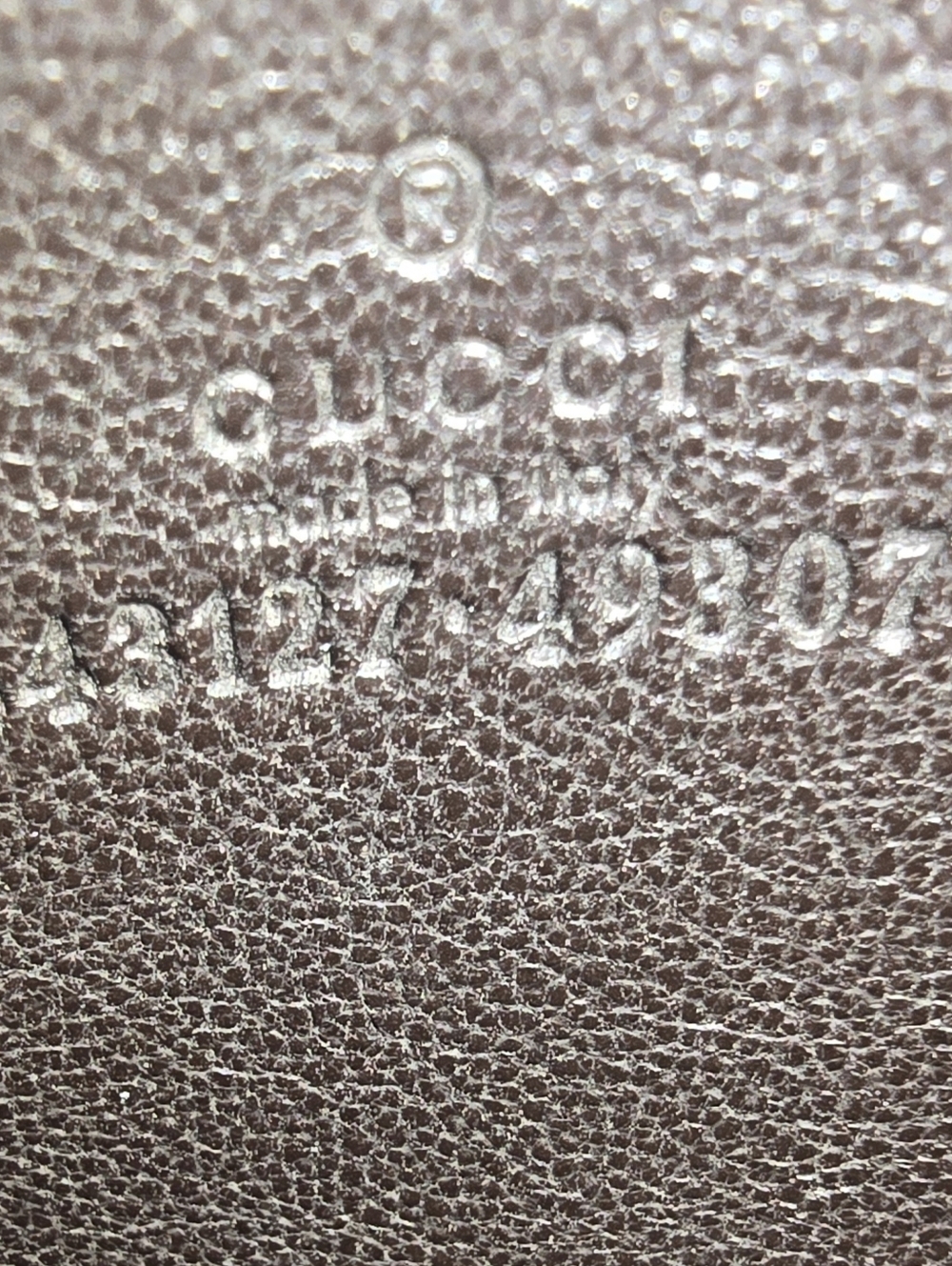 Gucci GG Marmont Dusty Pink Leather Card Case with Gold Double G - Picture 9 of 10